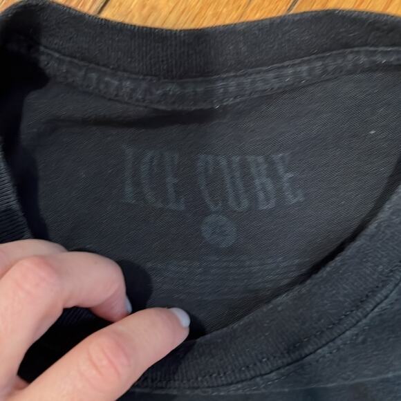 90s style black Ice Cube T-Shirt - Size Large - Picture 3 of 3